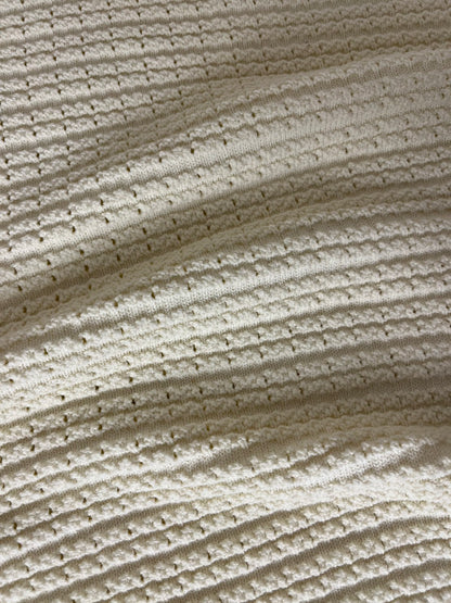90s Tuck-Knit Polo